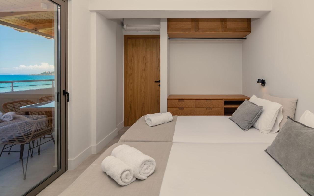 Paradise Elegant Apartments - Perfect Escape On The Beach Alykes  Exteriör bild
